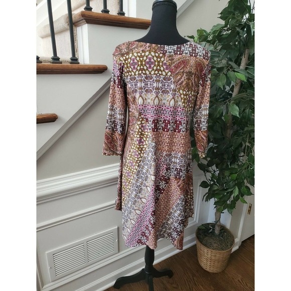 New Directions Petite Women Floral Midi Dress PM - Picture 8 of 10